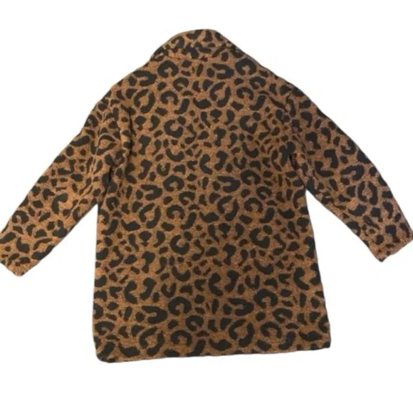 Express Leopard print Cardigan Jacket - Picture 2 of 4